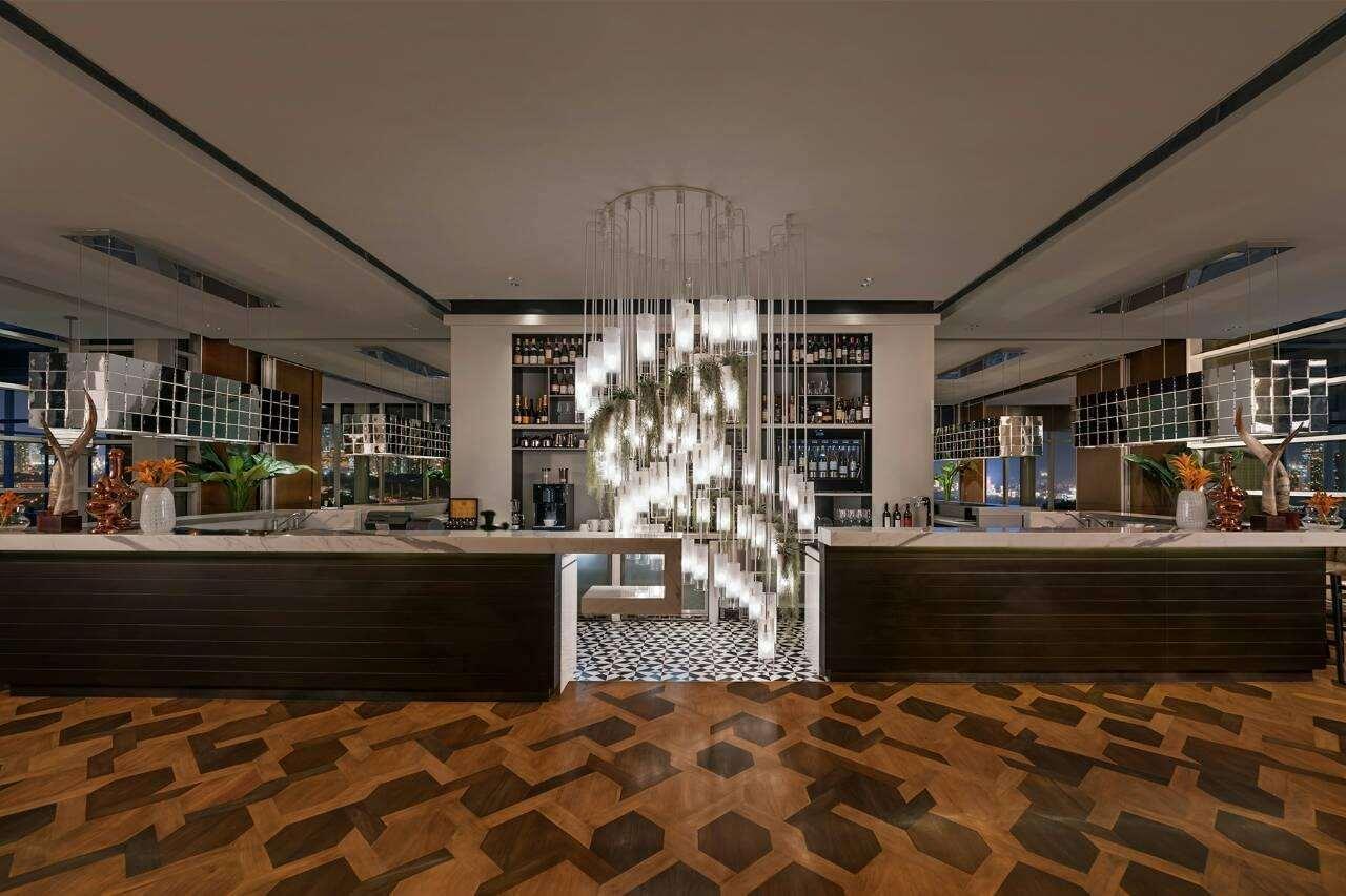 Discovery Primea Makati City Exterior photo The bar at the hotel